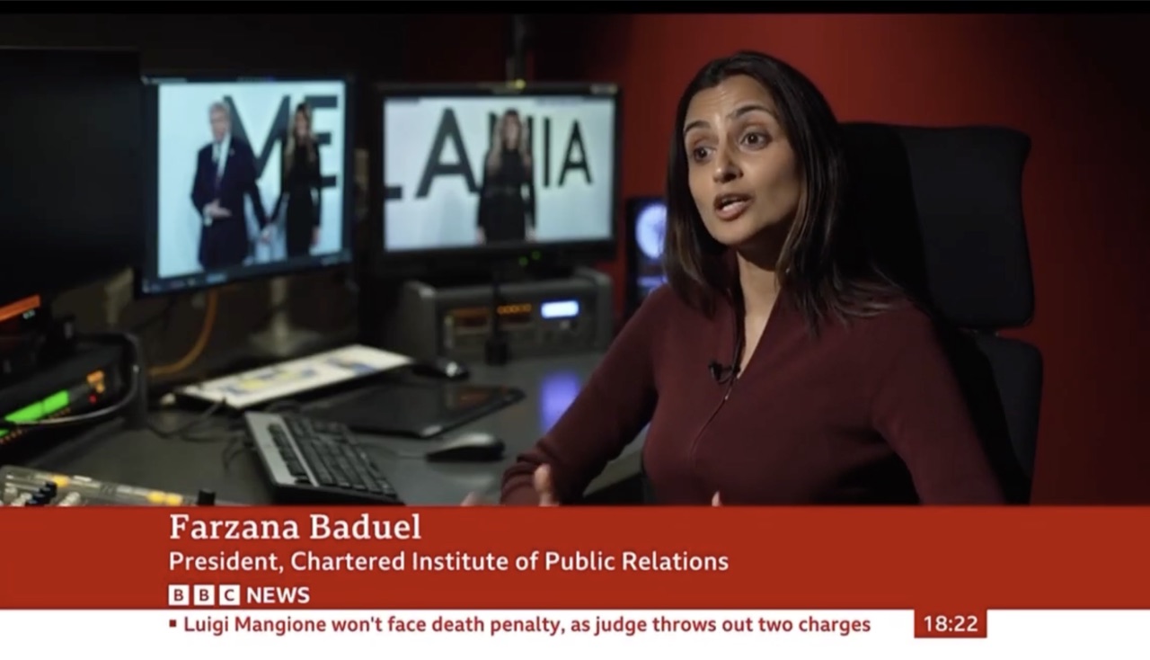 BBC, February 2026: Farzana Baduel on BBC News