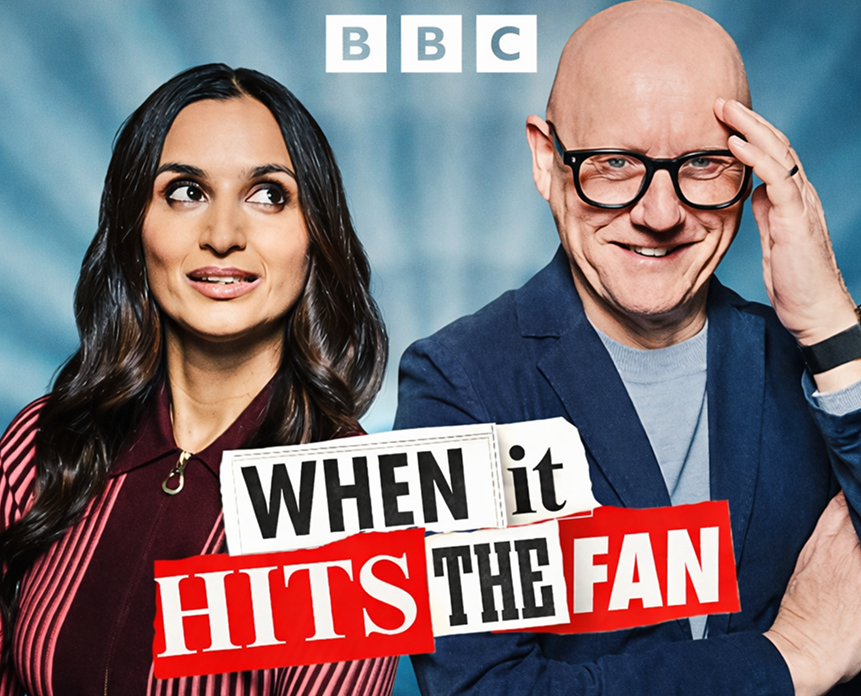 When It Hits the Fan podcast cover art